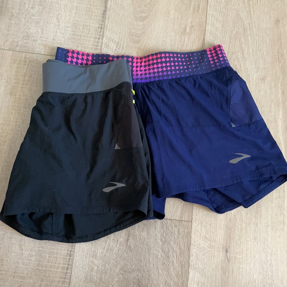 Brooks Running Shorts x 2 | size medium
